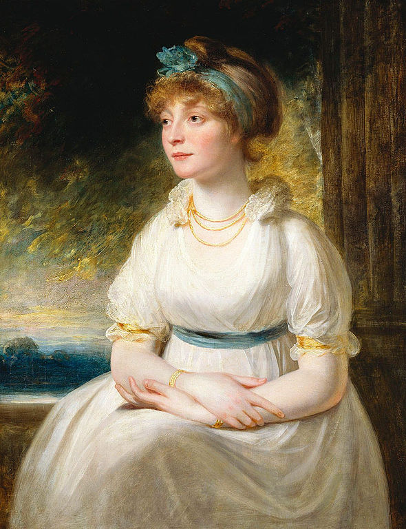 Portrait of Sophia of the United Kingdom (1777-1848) by William Beechey, c.1797.