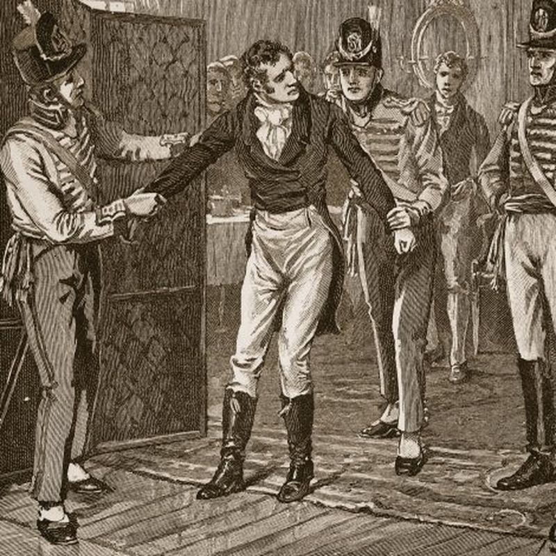The arrest of Sir Francis Burdett from Cassell’s Illustrated History of England (via www.magnacartaexhibition.wordpress.com/)